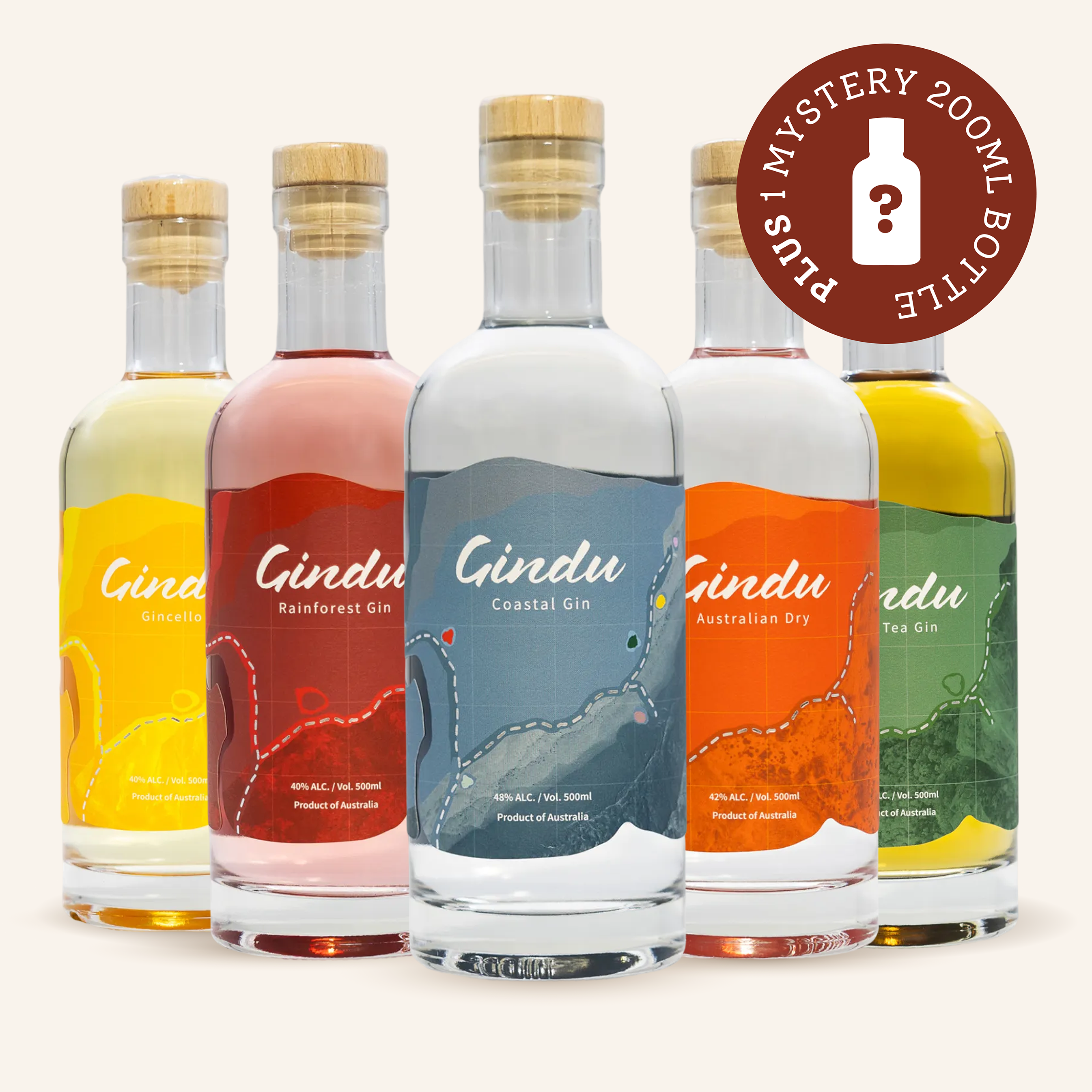 Gindu's Australian Journey - Six native gins to explore